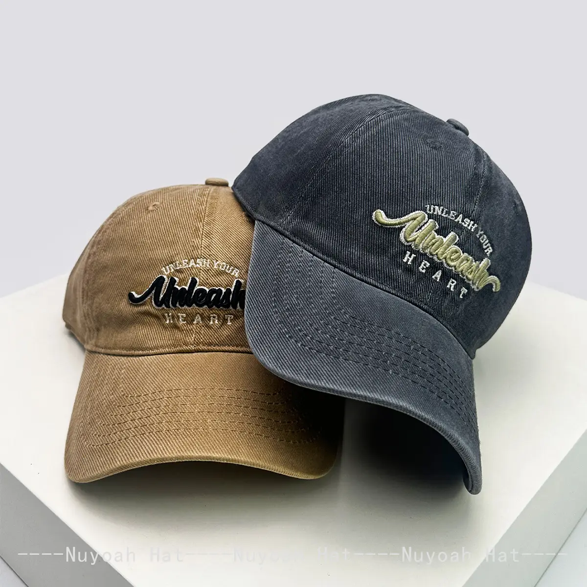 Men Women Sunshade Baseball Cap with Embroidery - Image 12