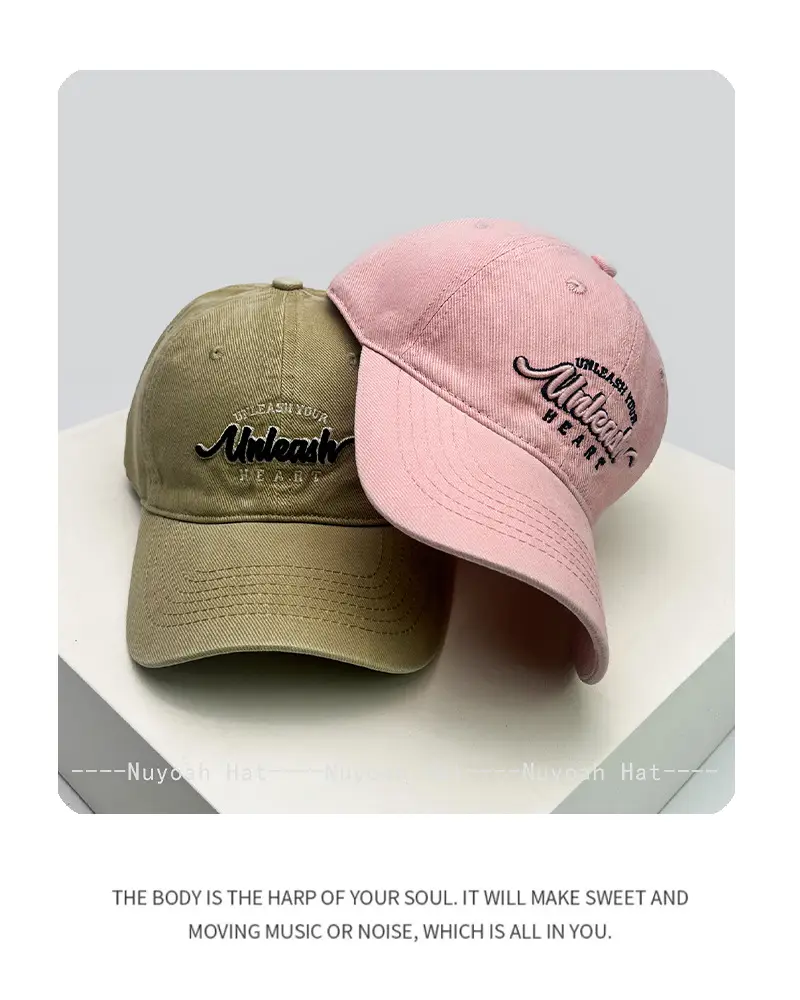 Men Women Sunshade Baseball Cap with Embroidery — feature 6