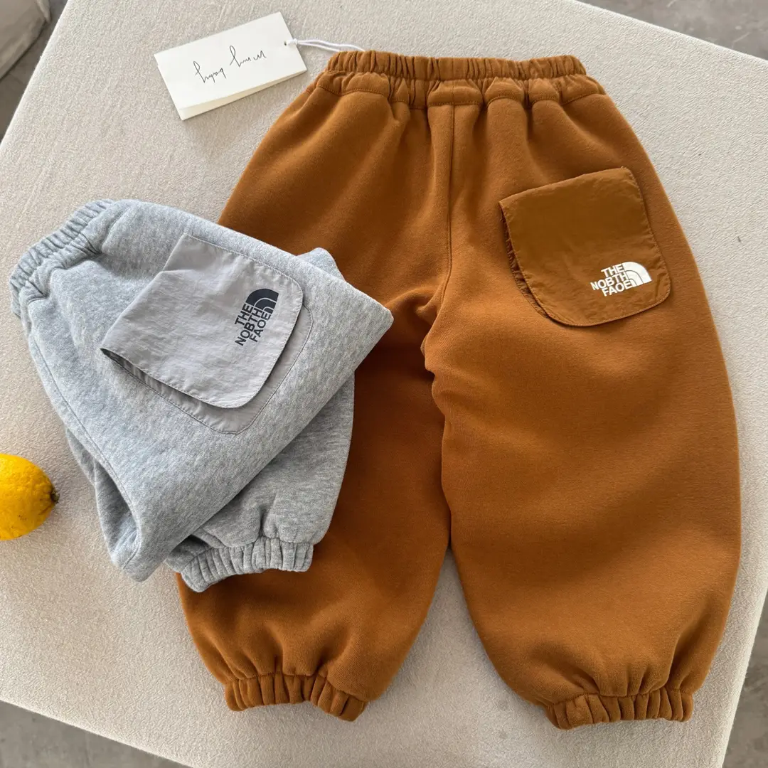 Linlinma Children's Fleece-Lined Pants 2025 Winter Boys' Trendy Casual Sweatpants Toddler Jogger Pants Wholesale — feature 19