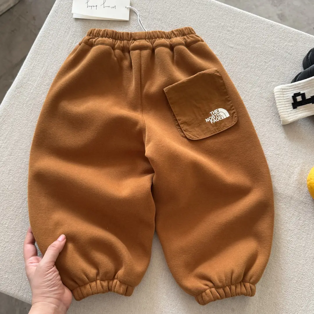 Linlinma Children's Fleece-Lined Pants 2025 Winter Boys' Trendy Casual Sweatpants Toddler Jogger Pants Wholesale — feature 21