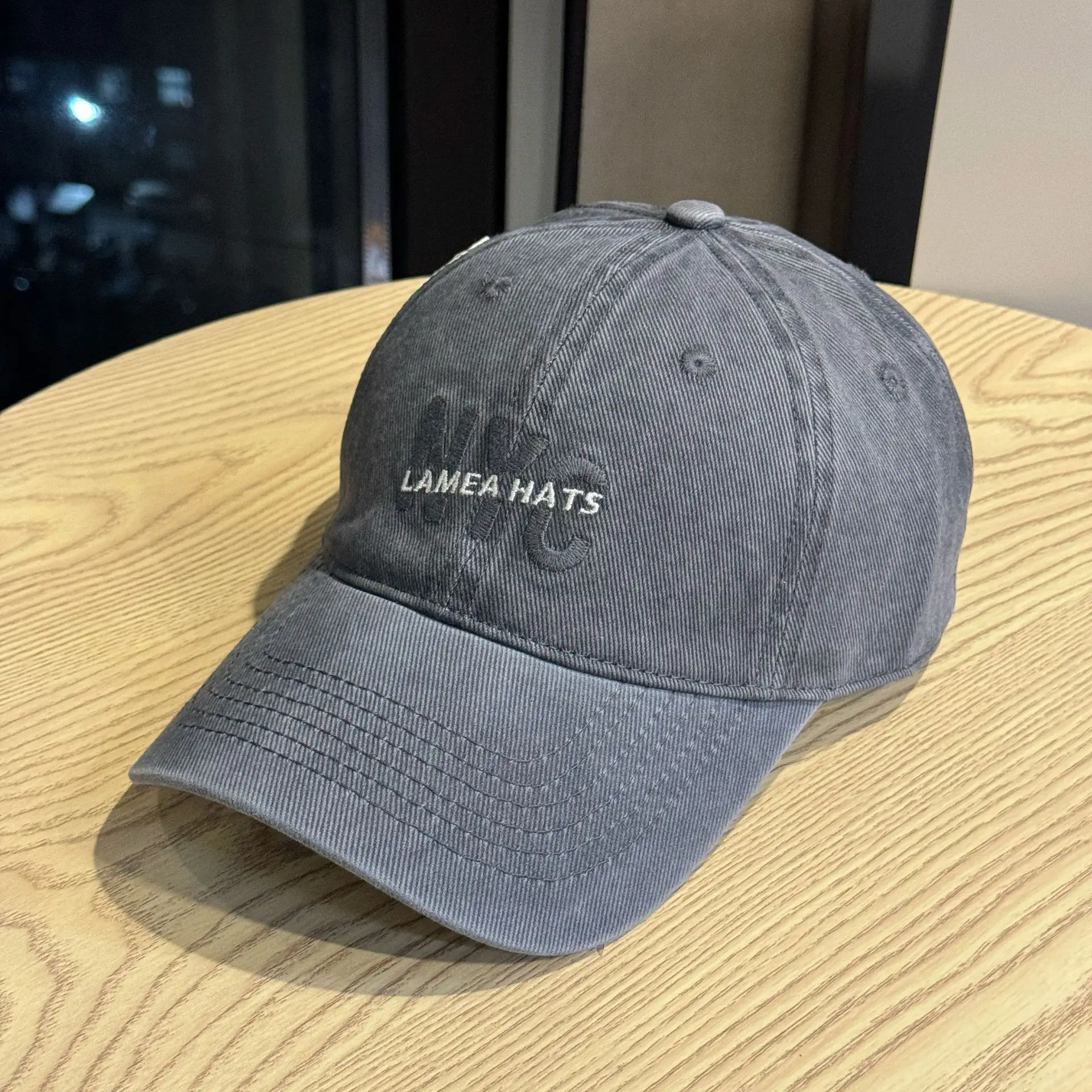 Nyc Large Letter Embroidered Baseball Cap for Men White & Beige — feature 16