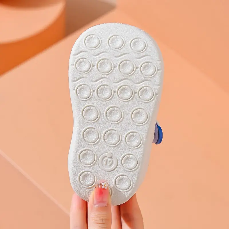 Duck Baby Shoes White Black Anti-Collision Stable Sole — feature 8