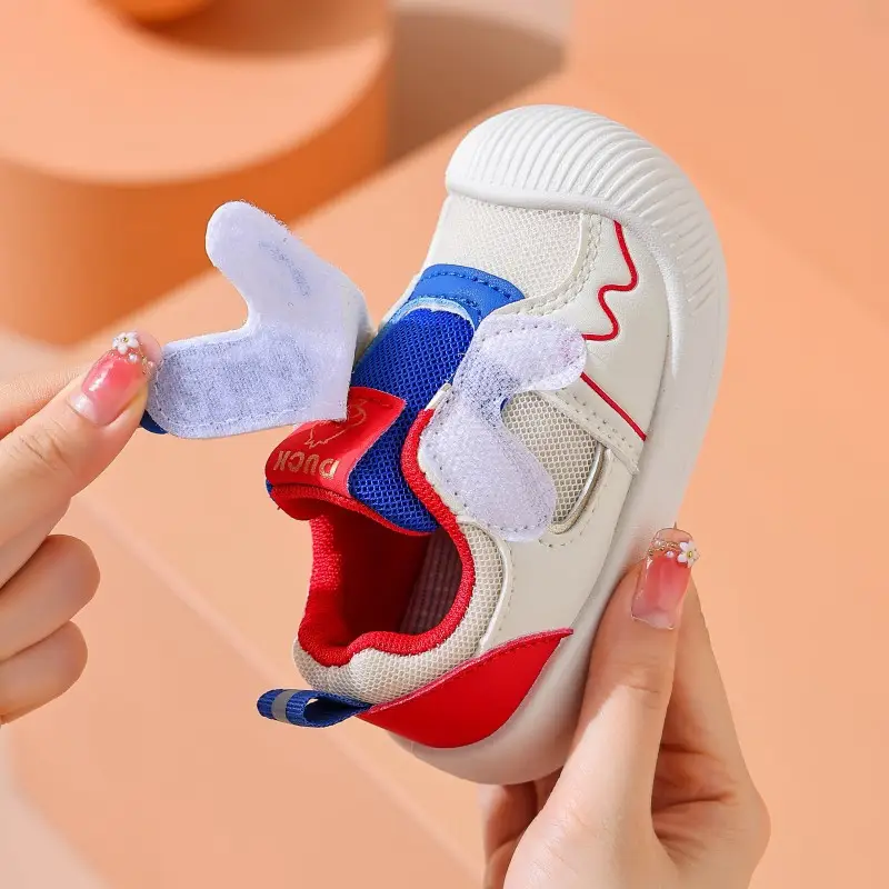 Duck Baby Shoes White Black Anti-Collision Stable Sole — feature 9