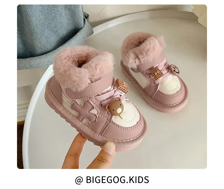 Fleece Lined Baby Snow Boots for Boys Girls 1-2Yr — feature 14