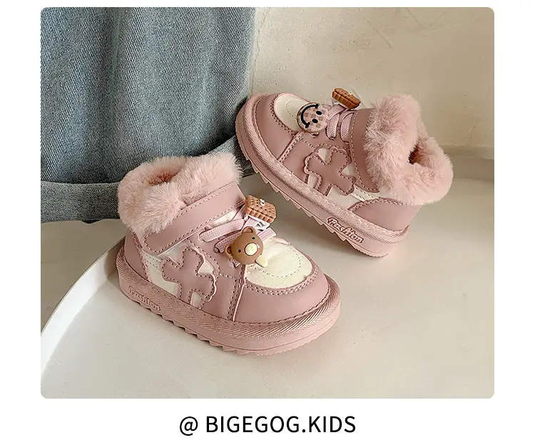Fleece Lined Baby Snow Boots for Boys Girls 1-2Yr — feature 16