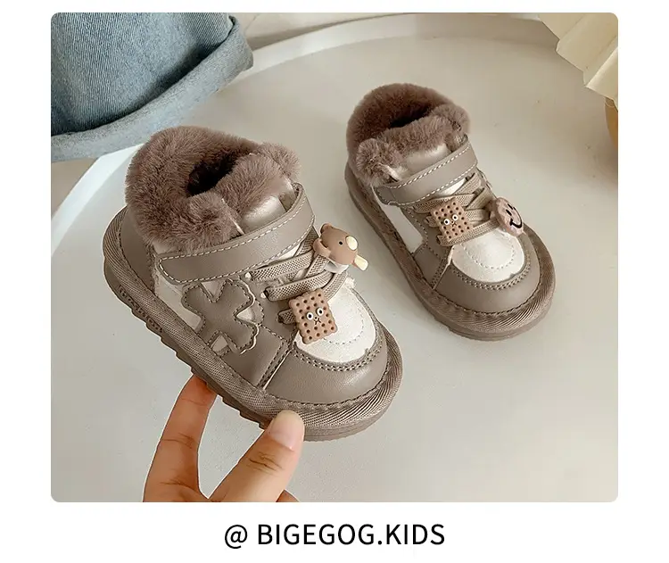 Fleece Lined Baby Snow Boots for Boys Girls 1-2Yr — feature 18