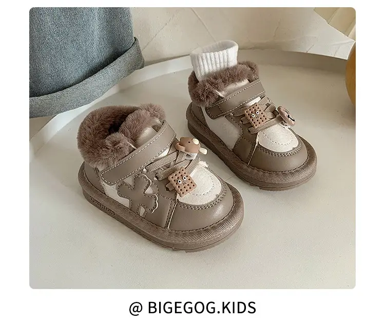 Fleece Lined Baby Snow Boots for Boys Girls 1-2Yr — feature 21