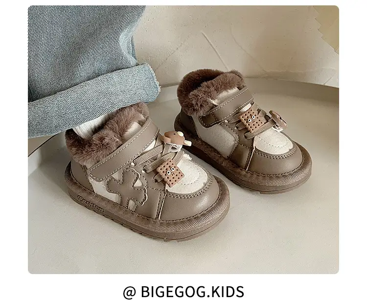 Fleece Lined Baby Snow Boots for Boys Girls 1-2Yr — feature 23