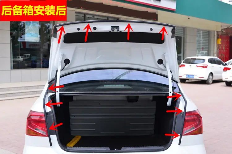 Chery Tiggo 8 Plus Tiggo 7 Arrizo 5 Omuanda Door Abc Pillar Central Control Seal Strip Car Sound Insulation Strip
