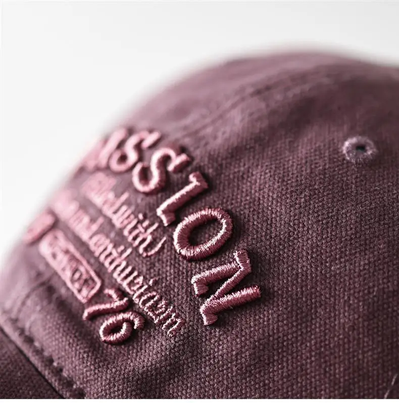 Men Women Embroidered Baseball Cap Black — feature 13
