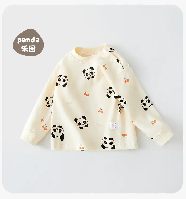 Jingqi Baby T-Shirt Pure Cotton Long Sleeve Spring Fall Boys Girls — feature 16