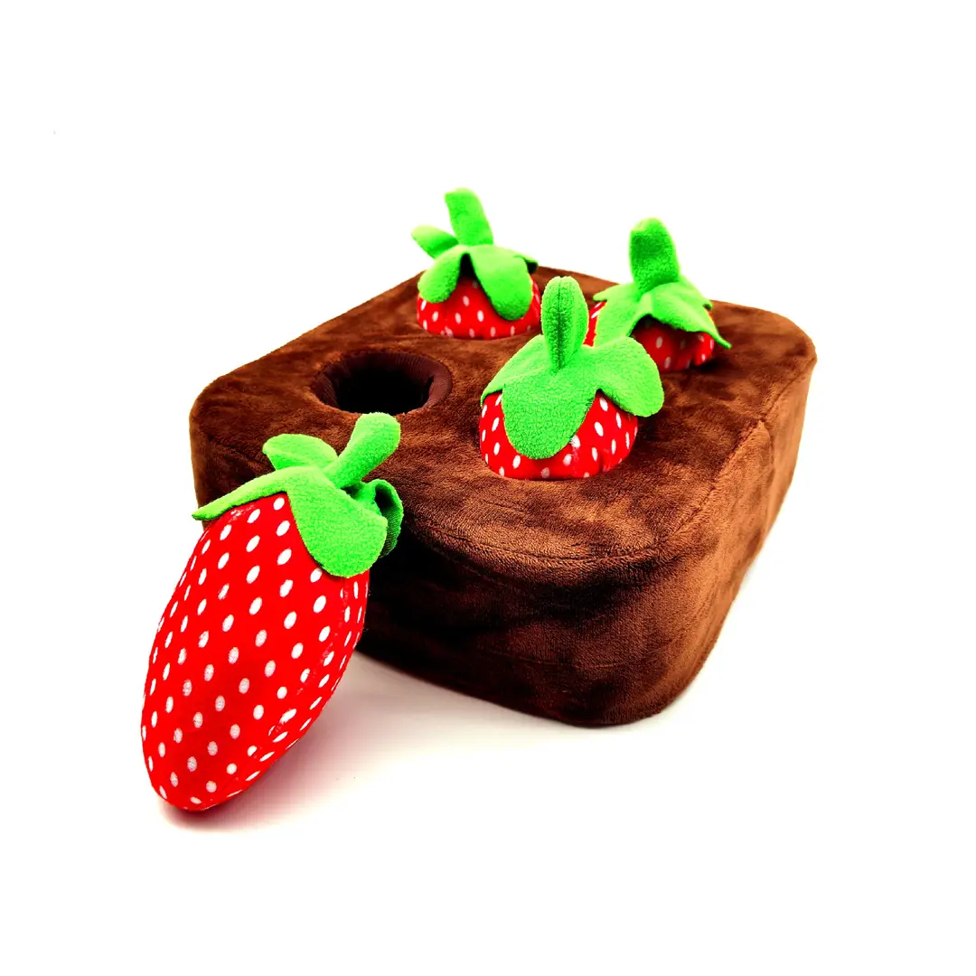 Cross-Border Spot Radish Plush Toy Pet Chewing Doll Fruit and Vegetable Field Children Early Education Cute Pillow