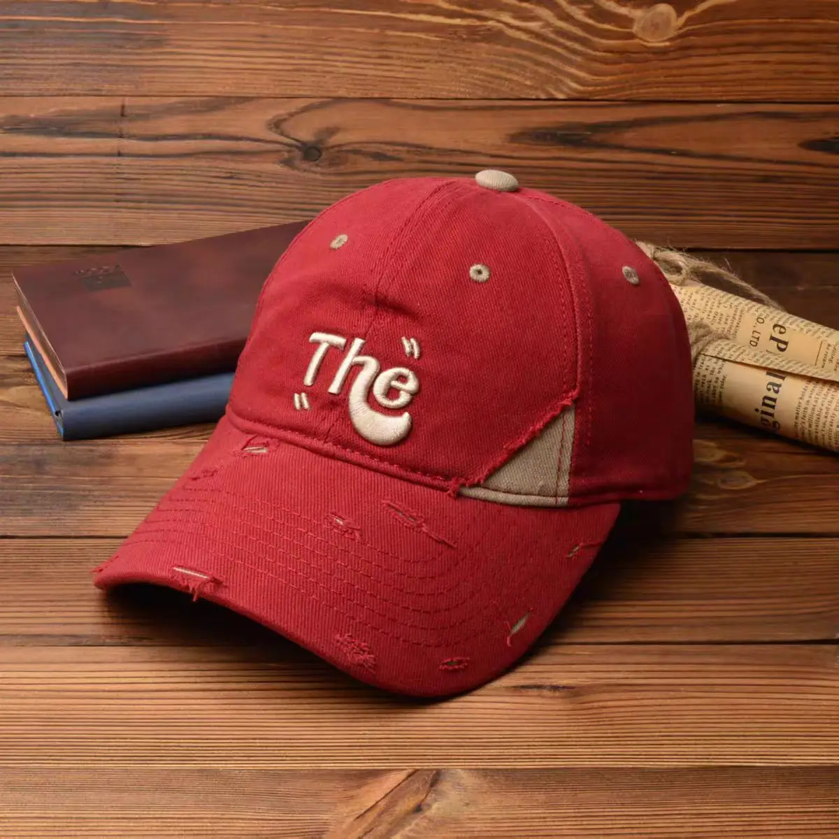 American Style Curved Brim Embroidered Letter Cap — feature 13