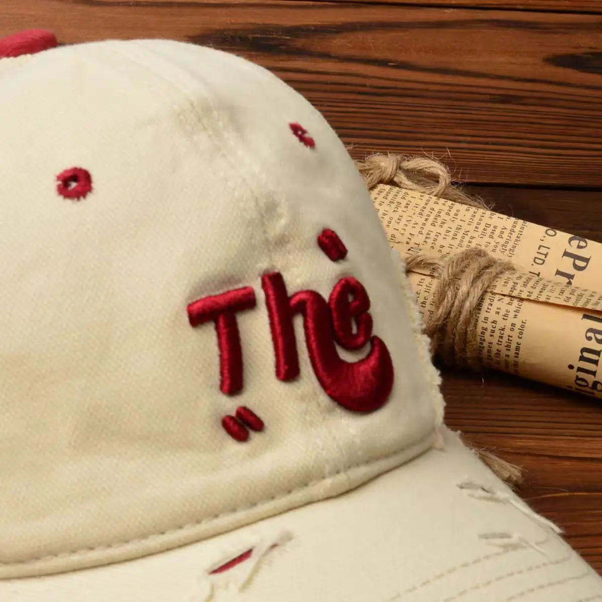 American Style Curved Brim Embroidered Letter Cap — feature 23