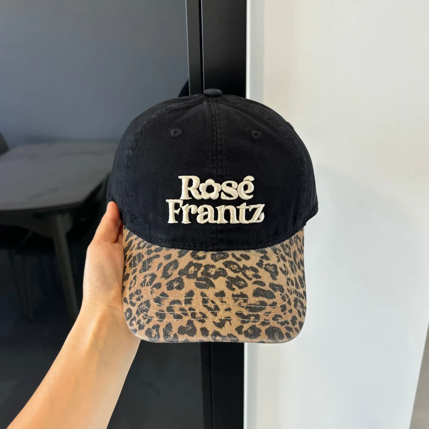 Rose Frantz Leopard Print Baseball Cap for Women - Image 9