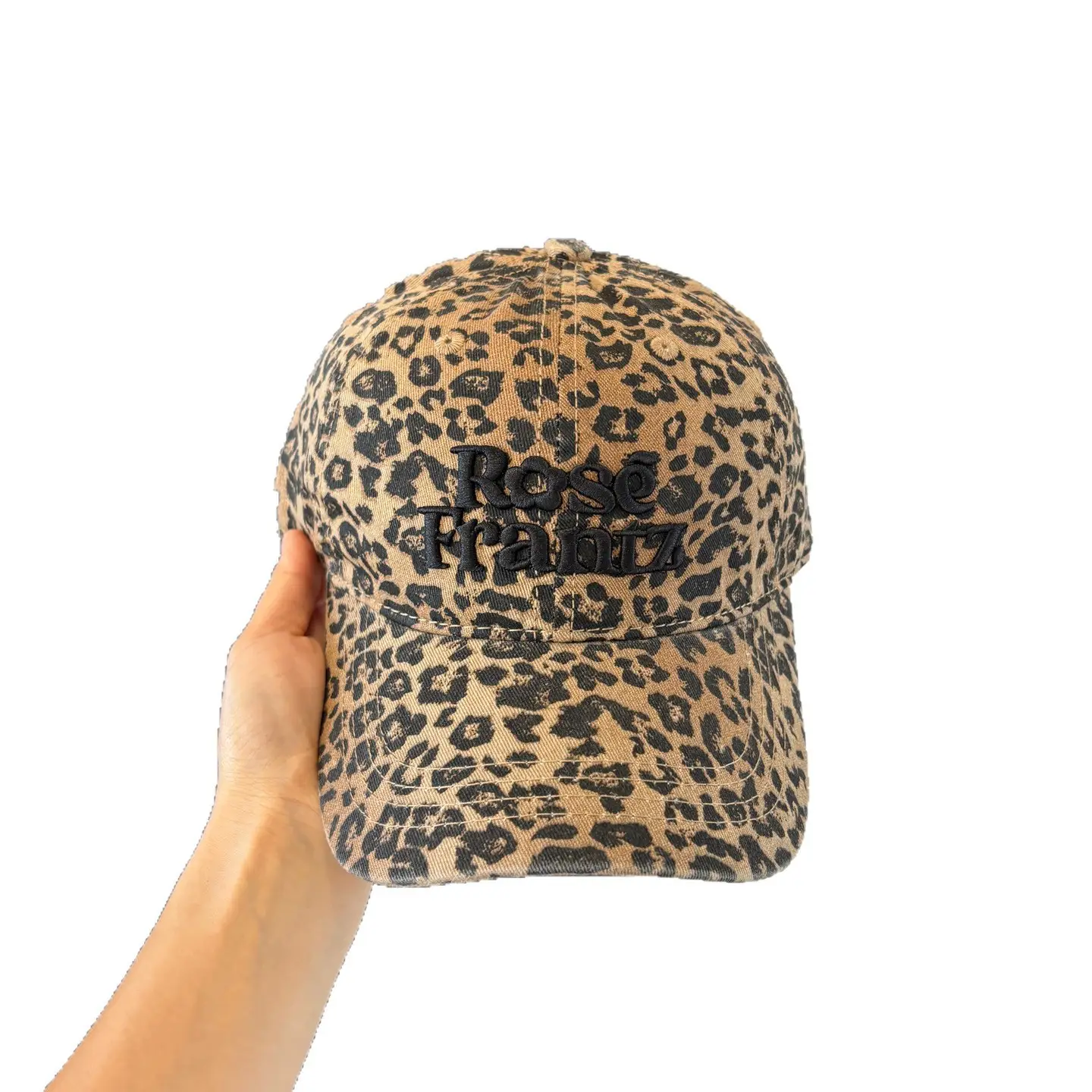 Rose Frantz Leopard Print Baseball Cap for Women - Image 10