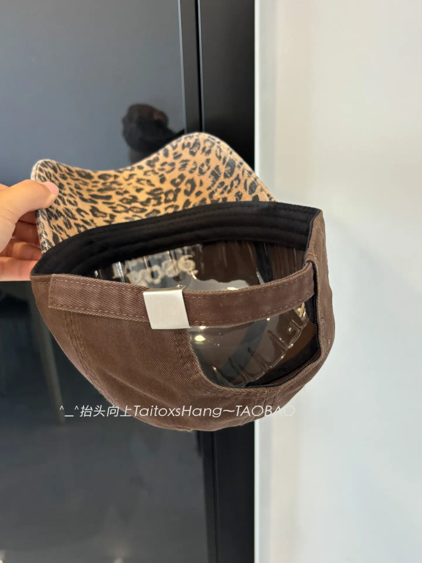 Rose Frantz Leopard Print Baseball Cap for Women — feature 10