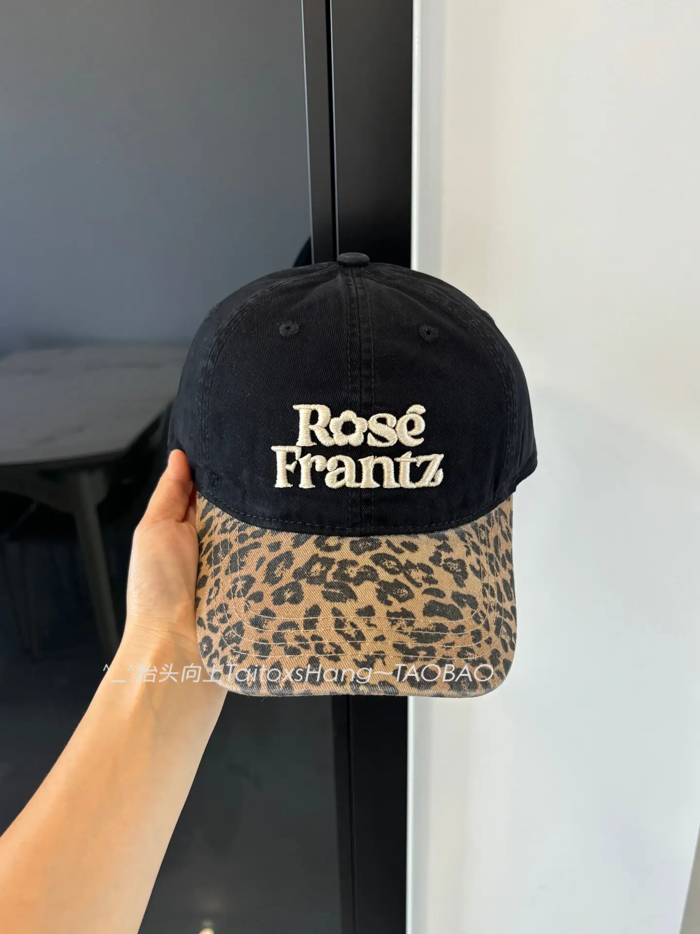 Rose Frantz Leopard Print Baseball Cap for Women — feature 4