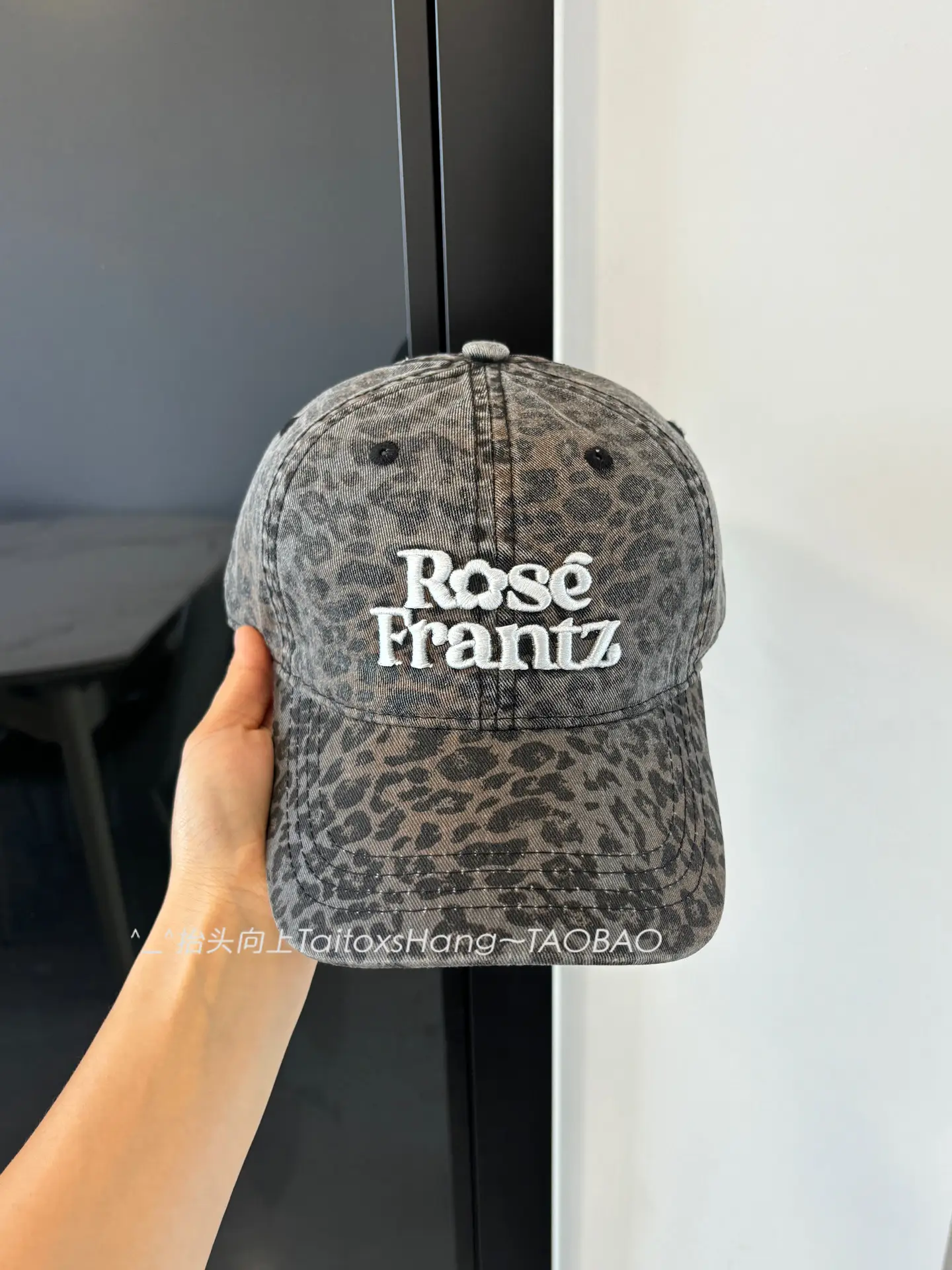 Rose Frantz Leopard Print Baseball Cap for Women — feature 5