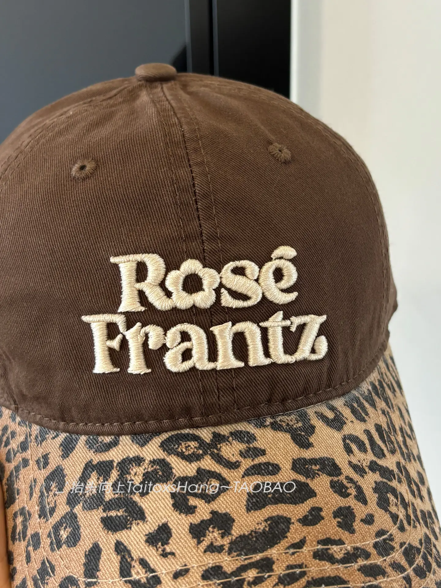 Rose Frantz Leopard Print Baseball Cap for Women — feature 9