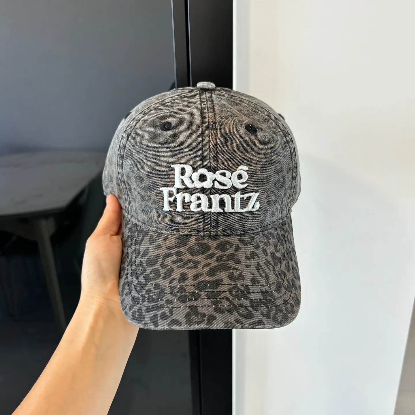 Rose Frantz Leopard Print Baseball Cap for Women - Image 5