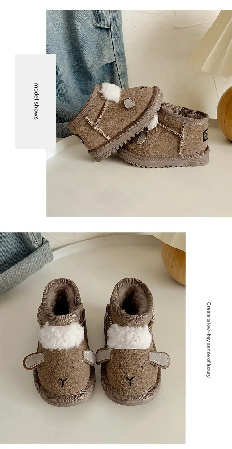 Autumn Winter Baby Snow Boots for 1-3Yrs Soft Cotton Warm — feature 10