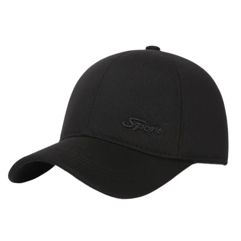 Men Winter Fleece Lined Brown Cap Duckbill - Image 9