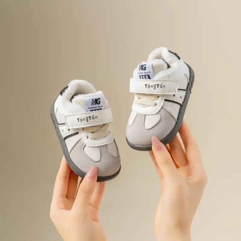 Baby Toddler Winter Shoes Cotton Soft Bottom