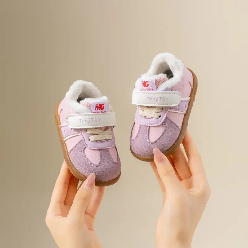 Baby Toddler Winter Shoes Cotton Soft Bottom