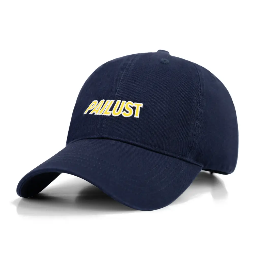 Women Baseball Cap Navy Blue "ALUST" Embroidered