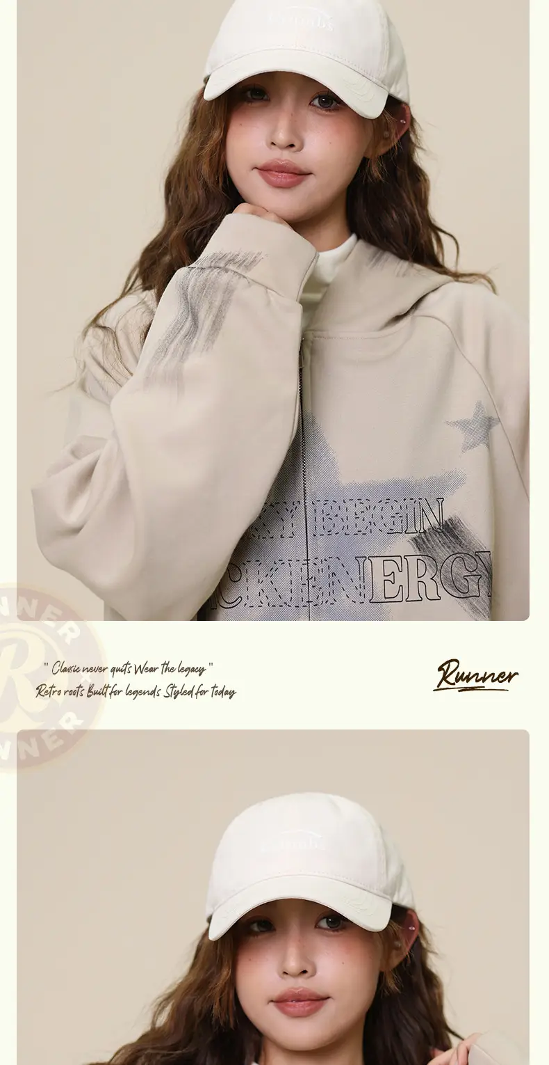 Classic White Crumbles Baseball Cap for Women — feature 14