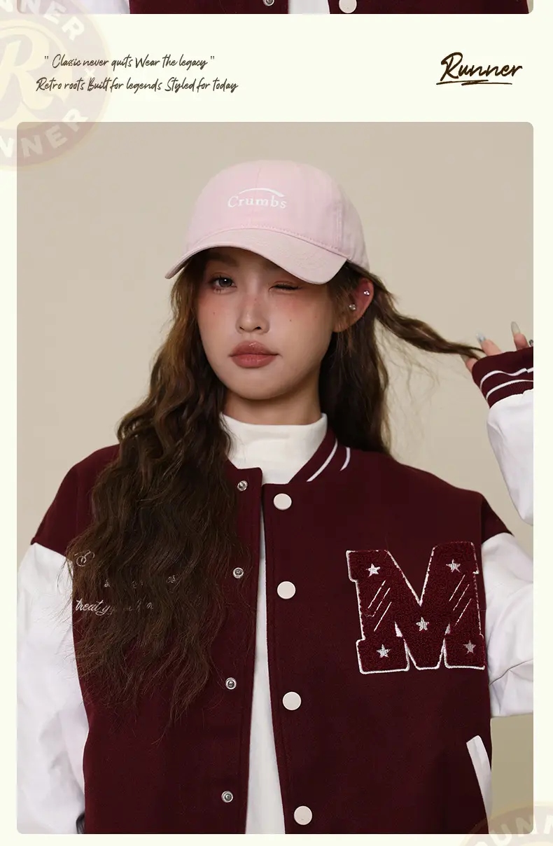 Classic White Crumbles Baseball Cap for Women — feature 16