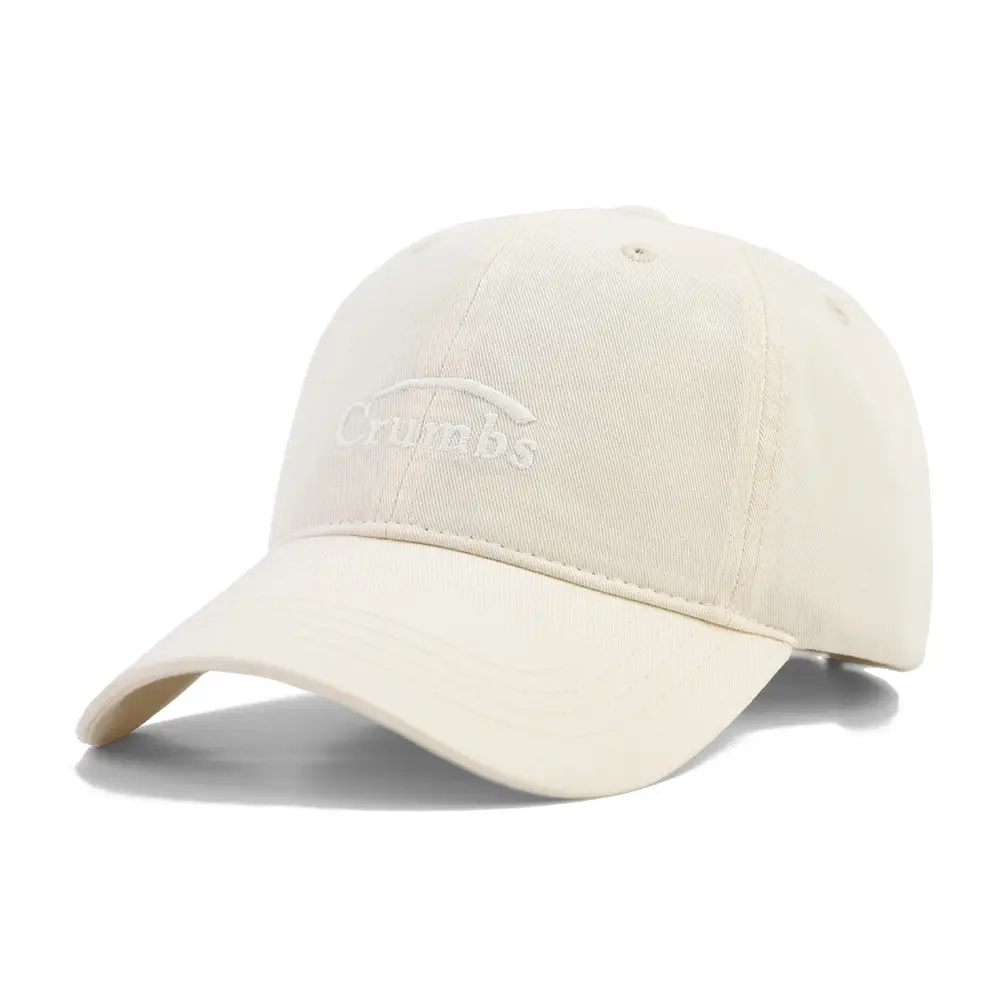 Classic White Crumbles Baseball Cap for Women - Image 2