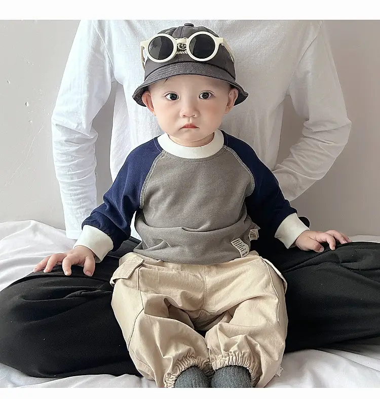 Baby Pilot Hat & Suit Set for Boys Autumn Base — feature 15