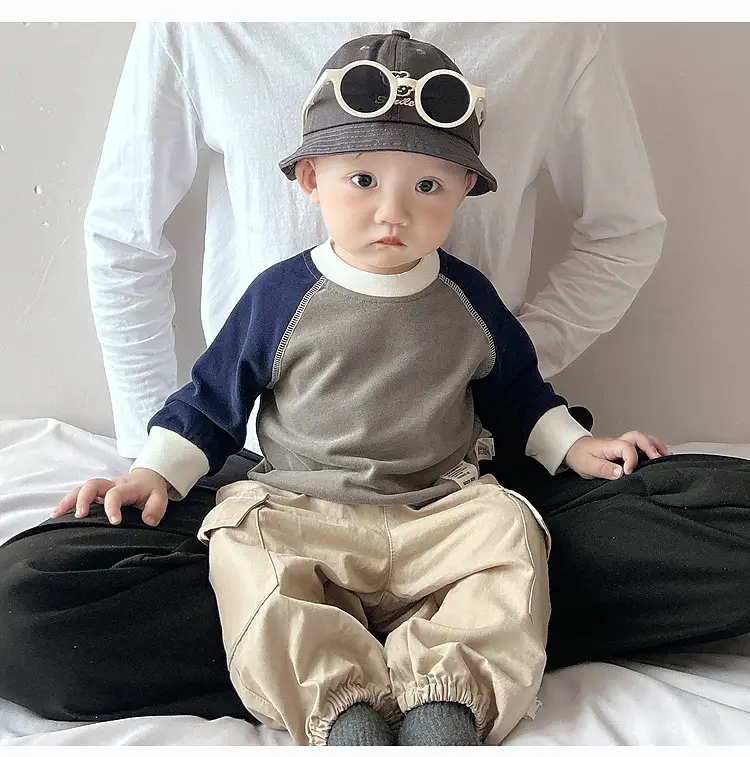 Baby Pilot Hat & Suit Set for Boys Autumn Base — feature 16