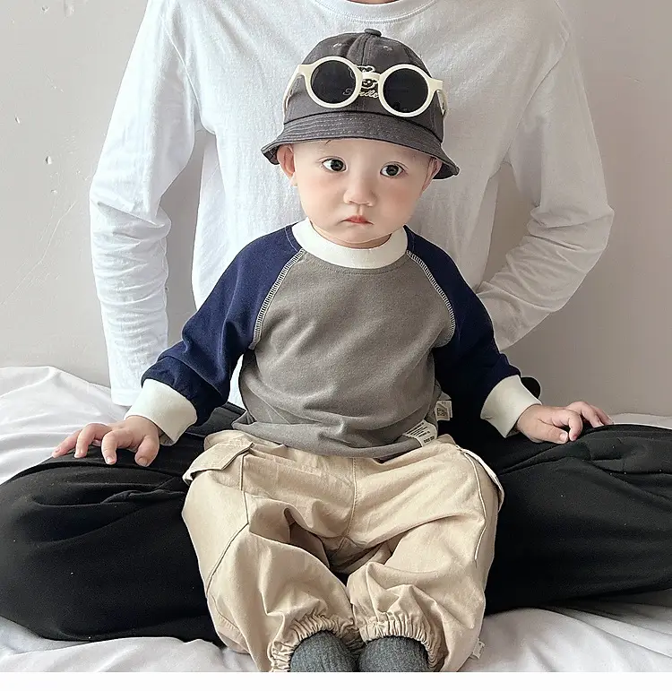 Baby Pilot Hat & Suit Set for Boys Autumn Base — feature 3