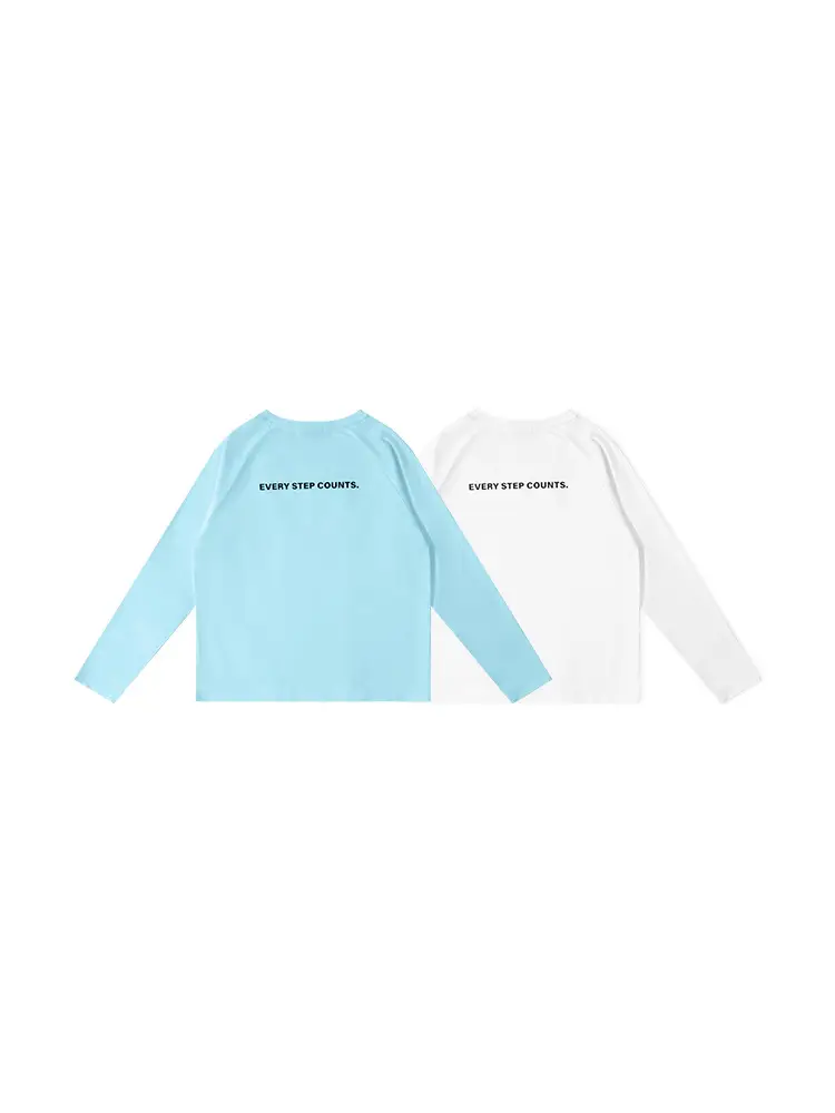 Kids Light Blue Long Sleeve T-Shirt