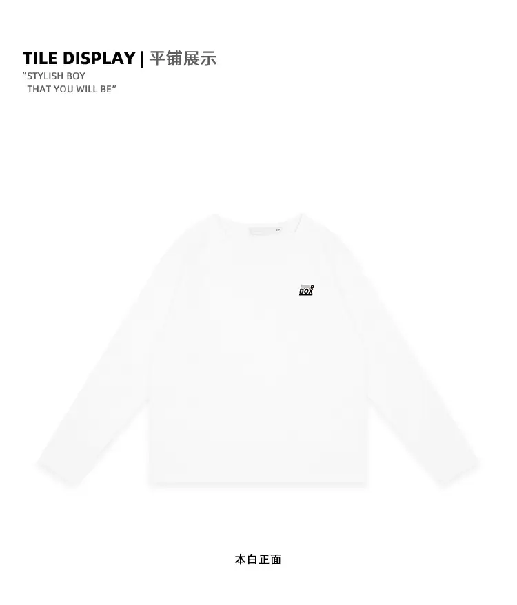 Kids Light Blue Long Sleeve T-Shirt — feature 8