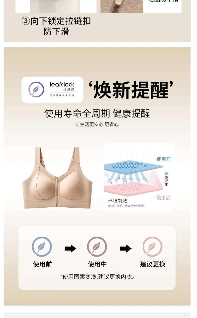 Sports Bra for Women with Big Breasts, High-Strength Shock-Proof and Anti-Sagging, Front-Pull Thin Bra Without Rims, Mesh Breathable and Beautiful Back — feature 16