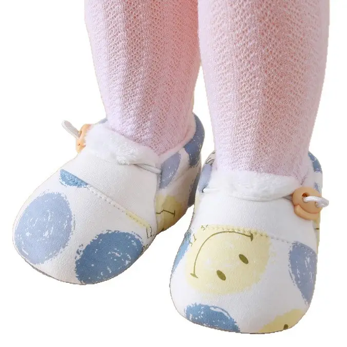 Jingqi Baby Shoes Winter Warm Velvet Socks 0-1Yr