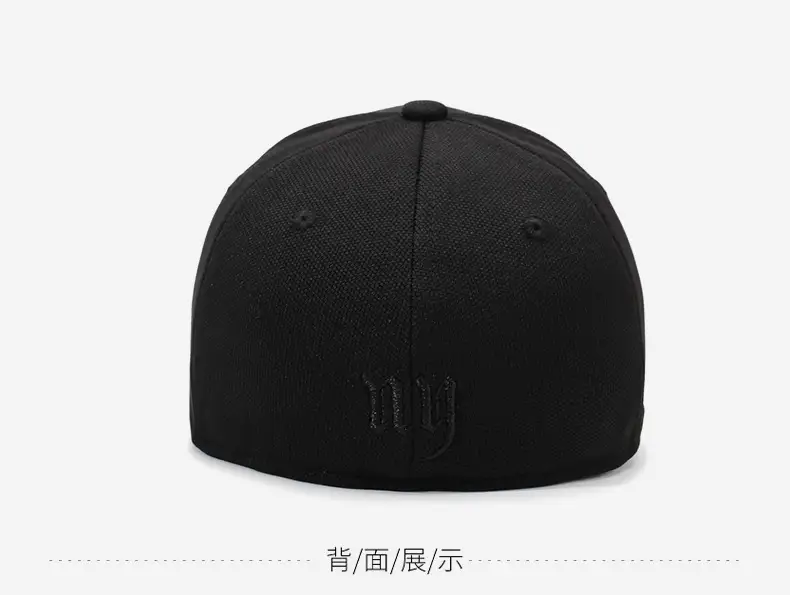 Men's 3D Letter Cap Black Green Blue Adjustable — feature 10