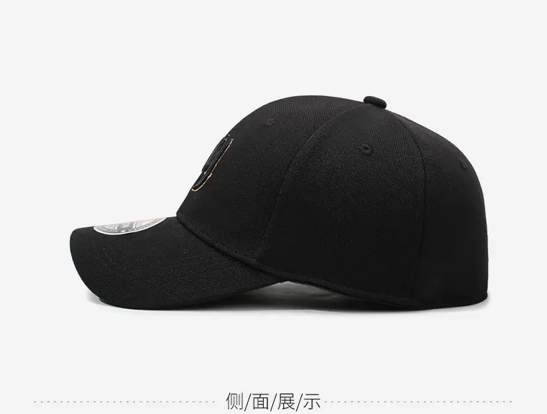 Men's 3D Letter Cap Black Green Blue Adjustable — feature 9