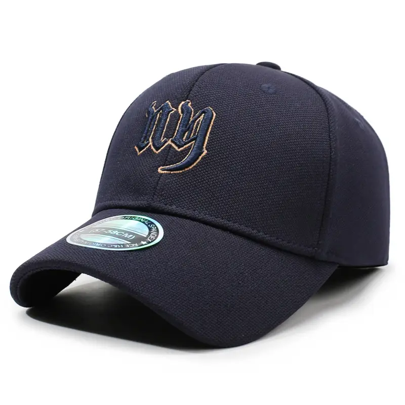 Men's 3D Letter Cap Black Green Blue Adjustable - Image 3