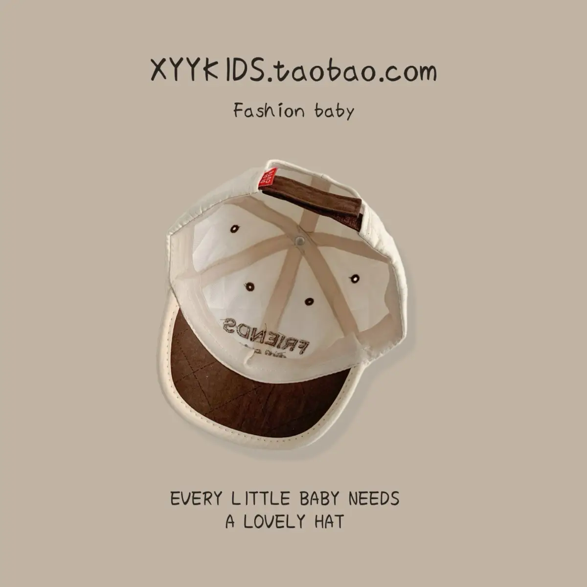 Baby Hat Winter Warm Quilted Unisex Baseball Cap with Embroidered Letters Korean Version β feature 18