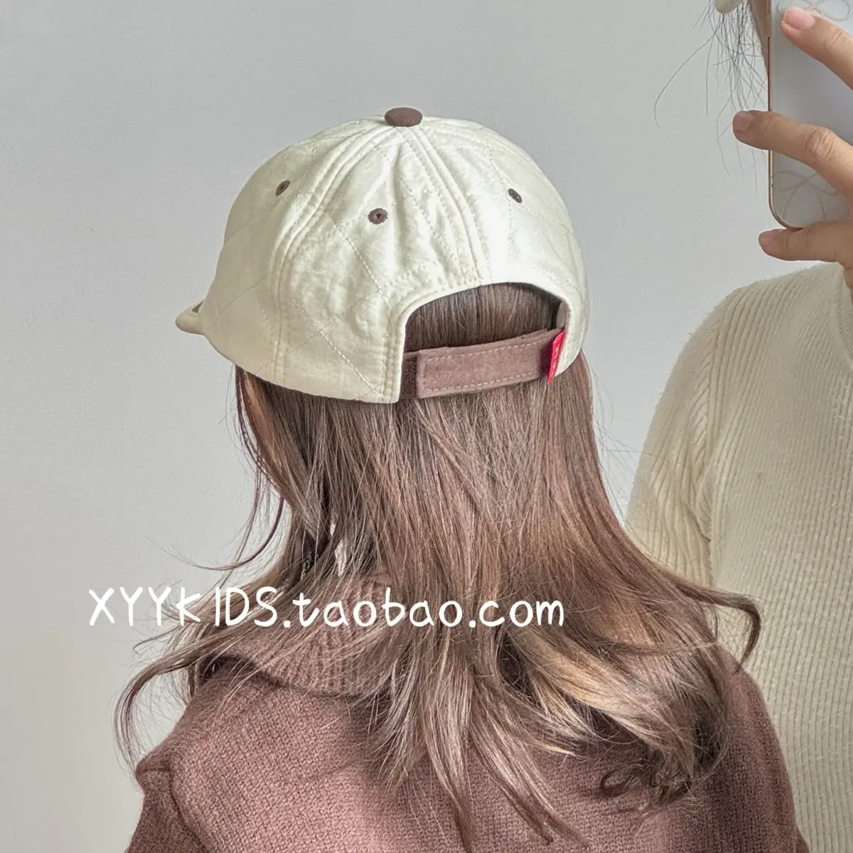 Baby Hat Winter Warm Quilted Unisex Baseball Cap with Embroidered Letters Korean Version β feature 5