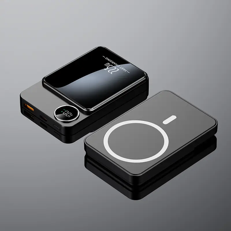 Cross-Border Applicable Huawei Xiaomi Apple 17 Fast Charging 10000 Mah Mobile Power Supply Magnetic Magsafe Power Bank