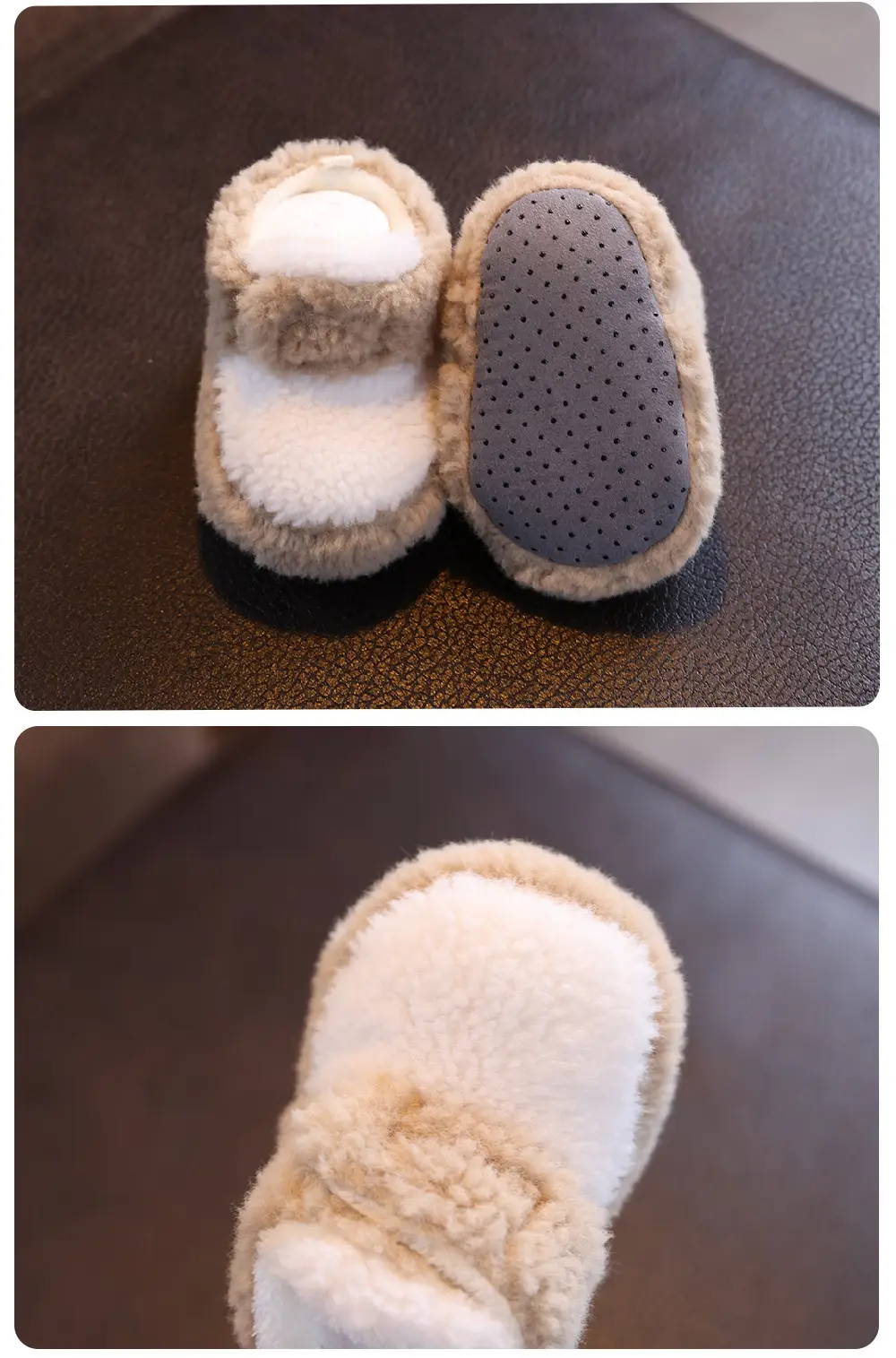 Newborn Fleece Lined Toddler Shoes Warm Winter — feature 10