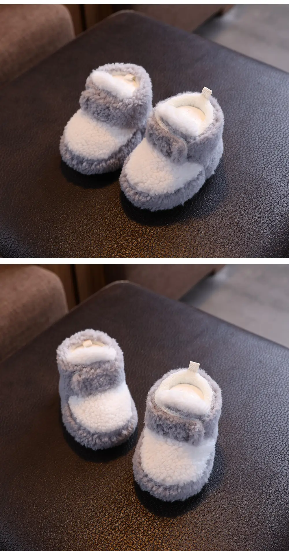 Newborn Fleece Lined Toddler Shoes Warm Winter — feature 12