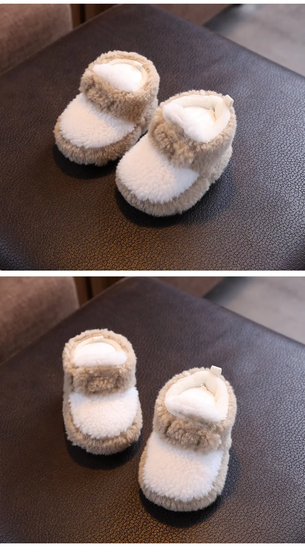 Newborn Fleece Lined Toddler Shoes Warm Winter — feature 14