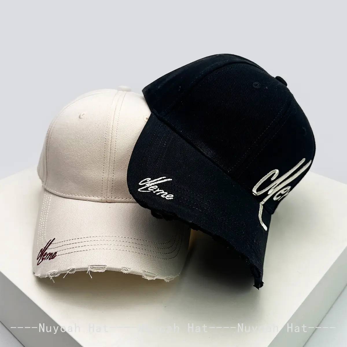 Women Maroon Embroidered Baseball Cap Sunshade - Image 10
